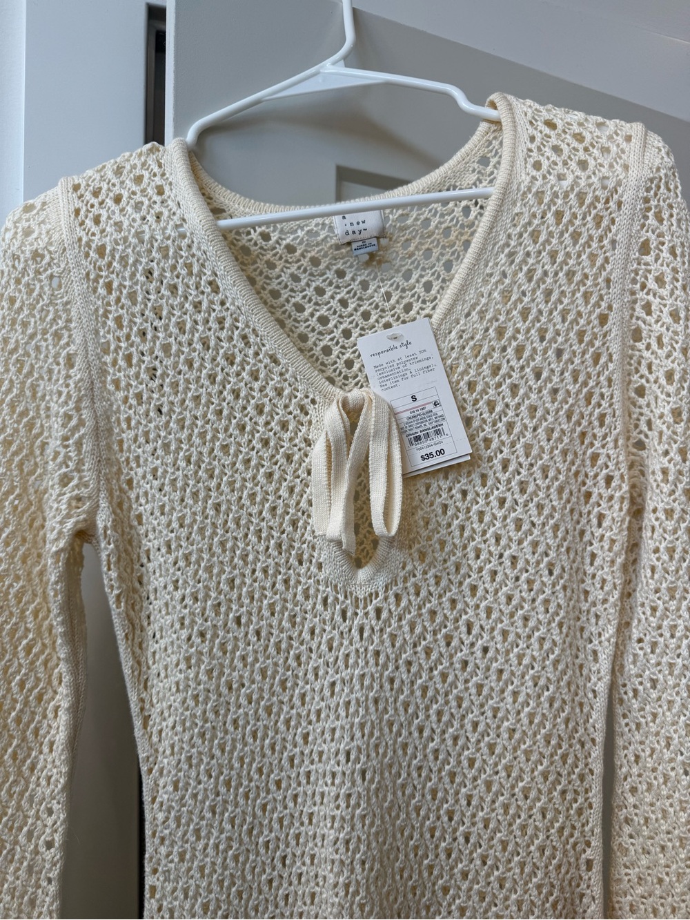 Viral Target Knit Maxi Swimsuit Cover-up - Picture 2 of 3